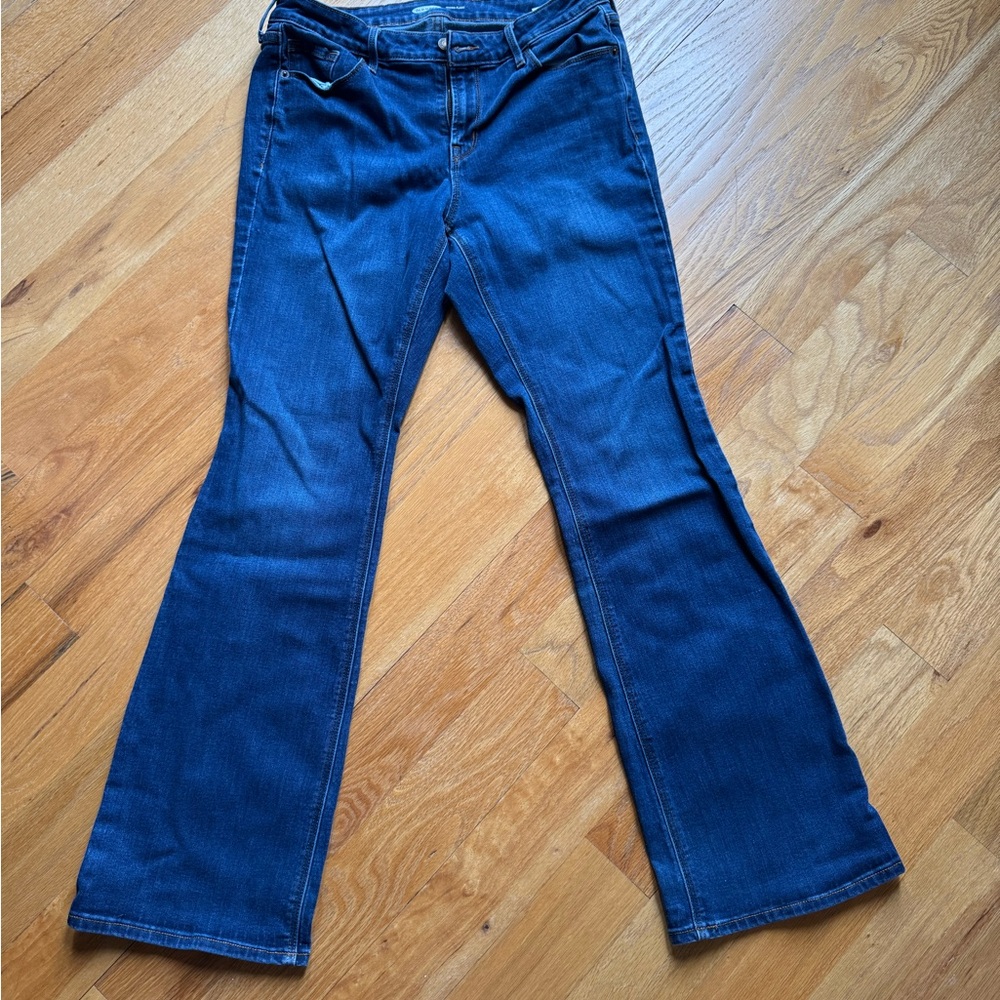 Old Navy Denim Micro-Flare Pants
